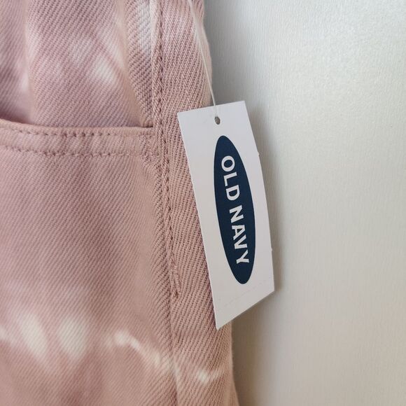 Old Navy Pink Tie Dye Denim Skirt New With Tags Girls Size XL 14-16 - Picture 7 of 9